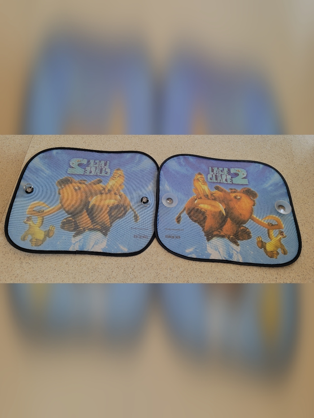 Ice Age Vehicule Sun Shade Pair